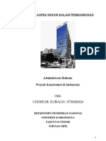 Download Artikel Administrasi Hukum Proyek Konstuksi by choerur_robach SN27912596 doc pdf