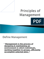 Principles of Management Sem 1 Slides