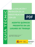 Guia Agentes Quimicos Lugares Trabajo