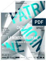 La Montchevalleraie JEP 2015 Visuel Affiche