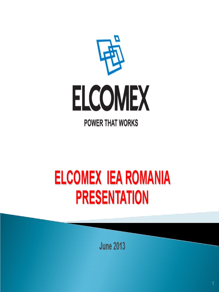 ELCOMEX IEA: Engineering & Energy Solutions | PDF | Electric Power ...