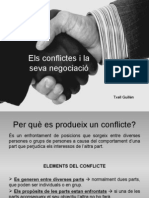 La Gestió I Negociació de Conflictes