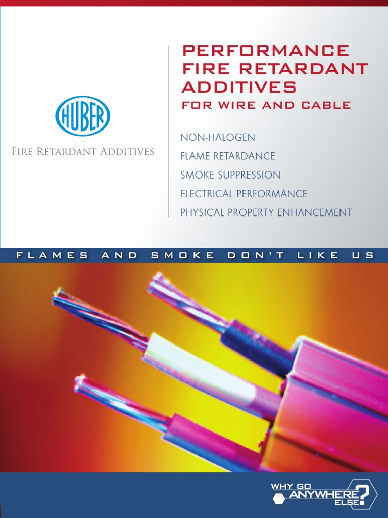 Performance Fire Retardant Additives for Wire and Cable Polyolefin