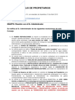 ACTA DE CONSEJO 3 DE SETIEMBRE 2015