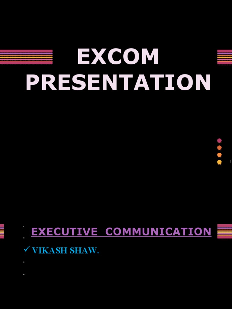 Excom Presentation | Download Free PDF | Automobile Safety | Airbag