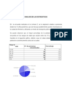 Analisis de Las Estadisticas