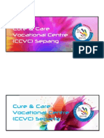 Cure & Care Vocational Centre (CCVC) Sepang