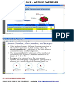 Atoms & Sub Atomic Particlesxx
