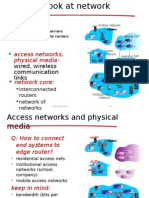 Access Networks, Physical Media:: Wired, Wireless Communication Links