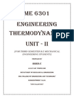 Me 6301 Engineering Thermodynamics Short Questions and Answers - Unit 2