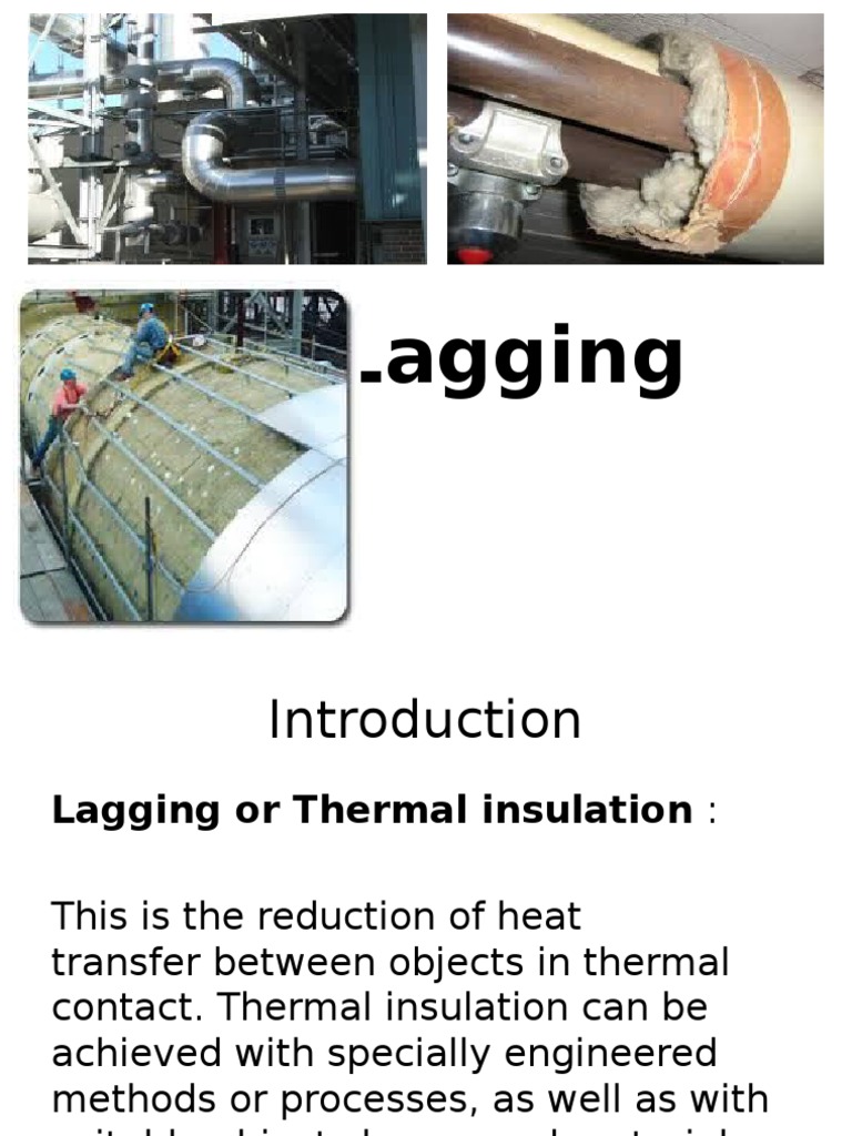 Lagging PDF Thermal Insulation Materials Science