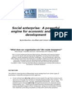 Social Enterprise: A Powerful Engine For Economic and Social Development