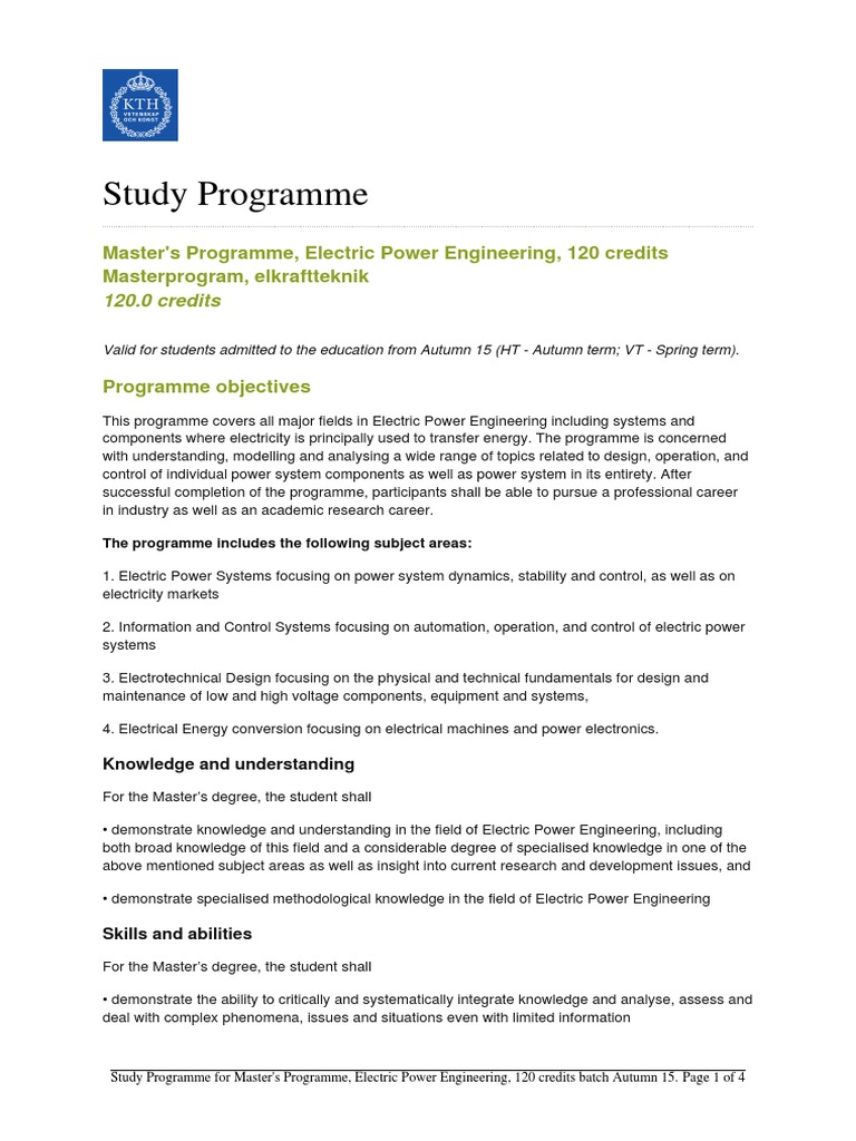 kth master thesis electrical engineering