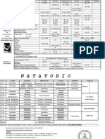 Horarios 2013