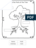 Parts of A Tree Worksheet