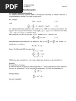 Topic 3: Ordinary Differential Equation 3.1 Ordinary Differential Equations