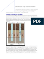 Comparación de La Perforación Bajo