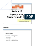 SQL 2005 - Sesion 12 - Agrupado Datos