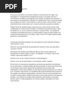 Piaget e o Construtivismo