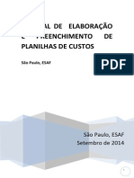 Manual de Elaboracao e Preenchimento de Planilha de Custo - Atualizado in 06