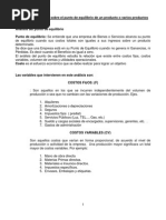 Download Problemas Sobre El Punto de Equilibrio by Jhon LS SN279235803 doc pdf