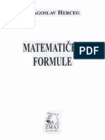Dragoslav Herceg-Matematicke Formule