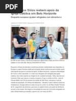 Refugiados Sírios Reebem Apoio Da Igreja Católica Em Belo Horizonte