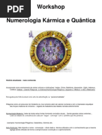 Workshop Numerologia Karmica e Quantica