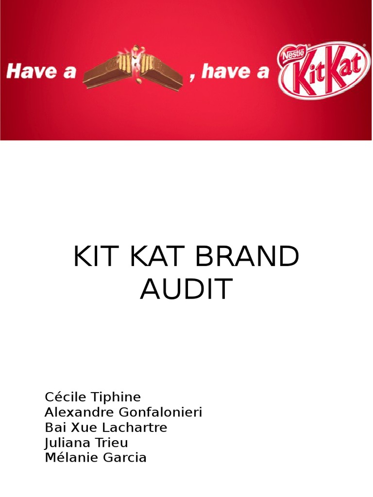 Kit Kat Brand Analysis Brand Chocolate