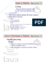 Java e Orientação A Objetos