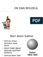 Atom, Ion Dan Molekul