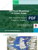 2D Flood Modelling in Urban Areas