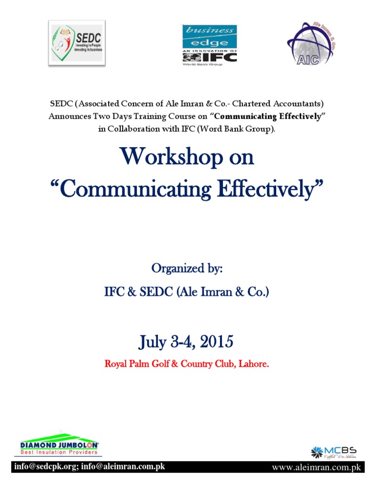 communication skills training