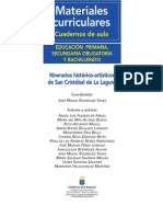 Libro -Itinerarios La Laguna -Material Curricular
