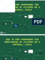 presentation of end to end framework for monitoring of football player on a field