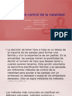 Metodos de Control de La Natalidad