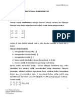 Matrik Dan Vektor PDF