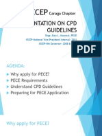 Iecep: Orientation On CPD Guidelines