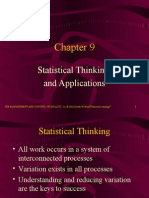 Statistical Thinking and Applications