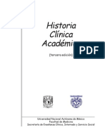 Manual Historia Clinica Academica Unam