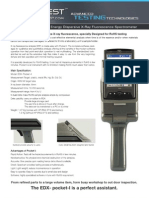 EDX Pocket I X Ray Fluorescence Spectrometer