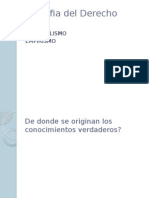 Filosofia Del Derecho Racionalismo y Empirismo