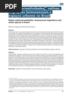 Metronormatividades nativas