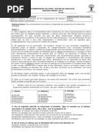 Guía Comprensión Lectora y Léxico III Medio