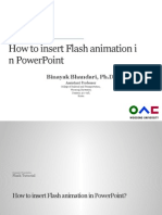 How To Insert Flash Animation in PowerPoint