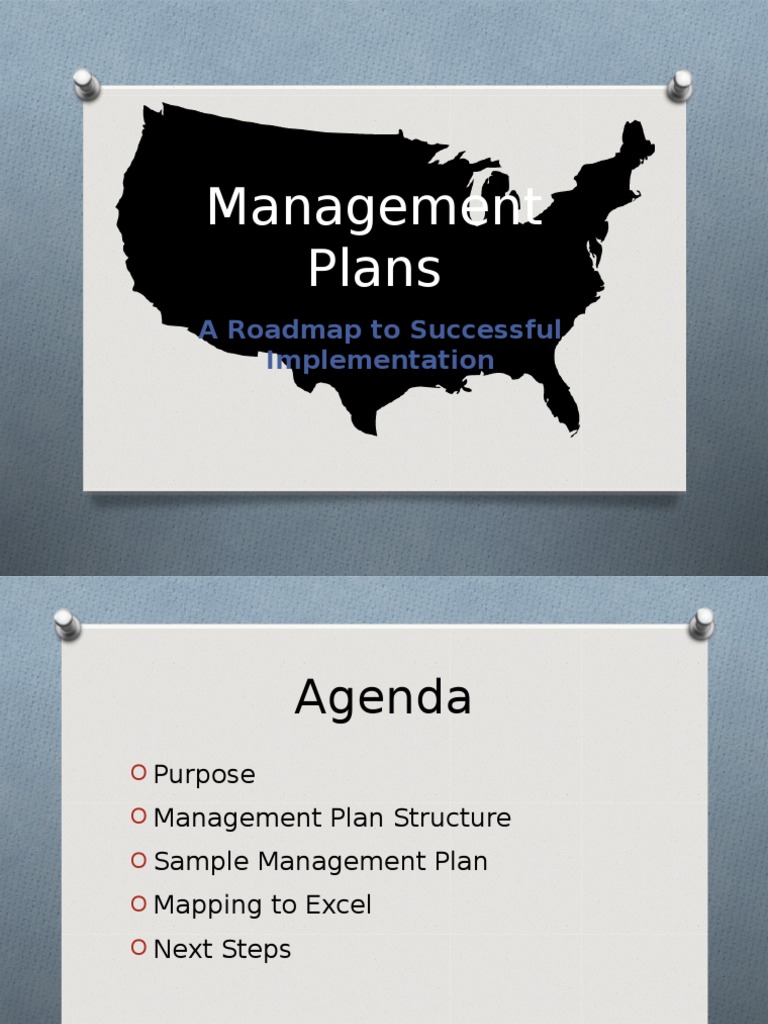 Management Plans: A Roadmap To Successful Implementation | PDF ...