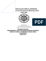 Template Laporan MS Word KKL 2015