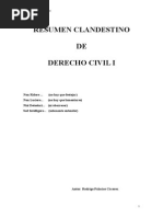 Derecho Civil 1
