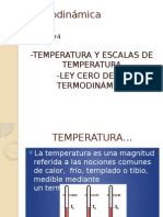 Termodinámica - Temperatura, Ley Cero