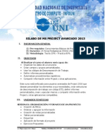 Silabo de MS Project Avanzado PDF